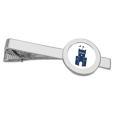 Silver Citadel Bulldogs Team Logo Tie Bar