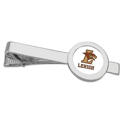 Silver Lehigh Mountain Hawks Team Logo Tie Bar