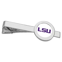 Silver LSU Tigers Team Logo Tie Bar