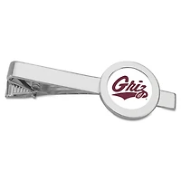 Silver Montana Grizzlies Team Logo Tie Bar