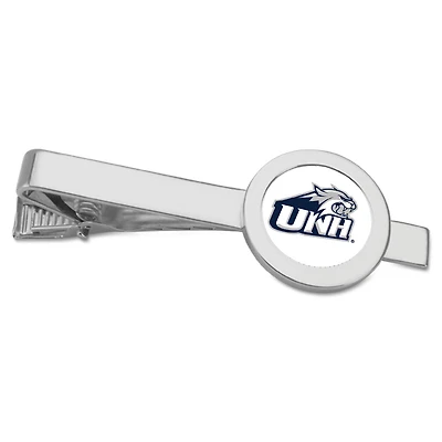 Silver New Hampshire Wildcats Team Logo Tie Bar