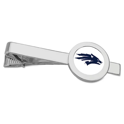 Silver Nevada Wolf Pack Team Logo Tie Bar