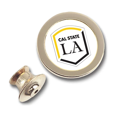 Gold Cal State L.A. Golden Eagles Team Logo Lapel Pin