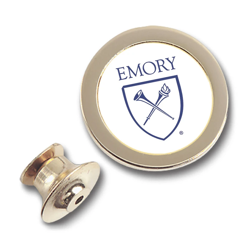 Gold Emory Eagles Team Logo Lapel Pin