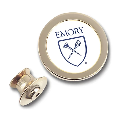Gold Emory Eagles Team Logo Lapel Pin