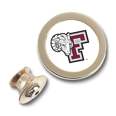 Gold Fordham Rams Team Logo Lapel Pin