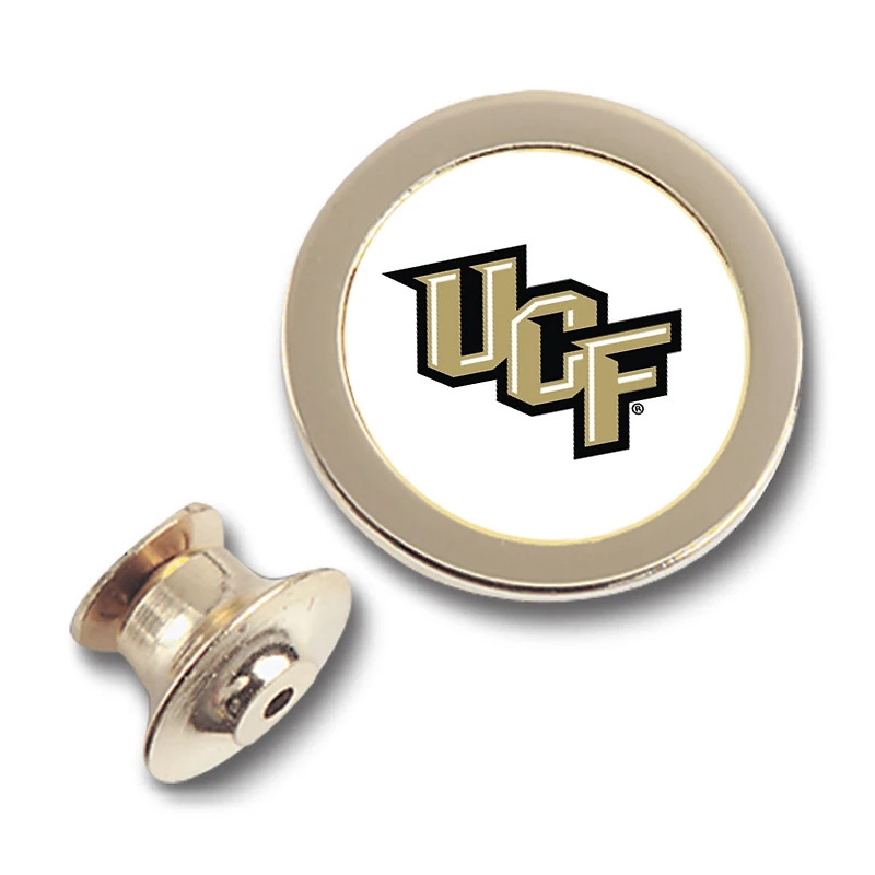 Gold UCF Knights Team Logo Lapel Pin