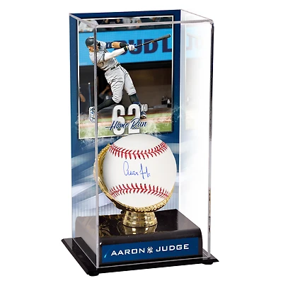 Fanatics Authentic Aaron Judge New York Yankees American League Home Run Record Sublimated Display Case with Autographed Baseball