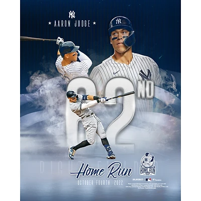Fanatics Authentic Aaron Judge New York Yankees American League Home Run Record Unsigned Photograph