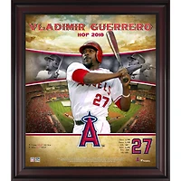 Vladimir Guerrero Los Angeles Angels Framed 15" x 17" Hall of Fame Career Profile