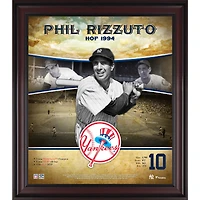 Phil Rizzuto New York Yankees Framed 15" x 17" Hall of Fame Career Profile
