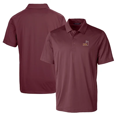 Men's Cutter & Buck Maroon Arizona State Sun Devils Team Logo Big & Tall Prospect Textured Stretch Polo