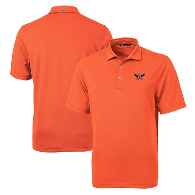 Men's Cutter & Buck Auburn Tigers Team Big & Tall Virtue Eco Pique Recycled Polo