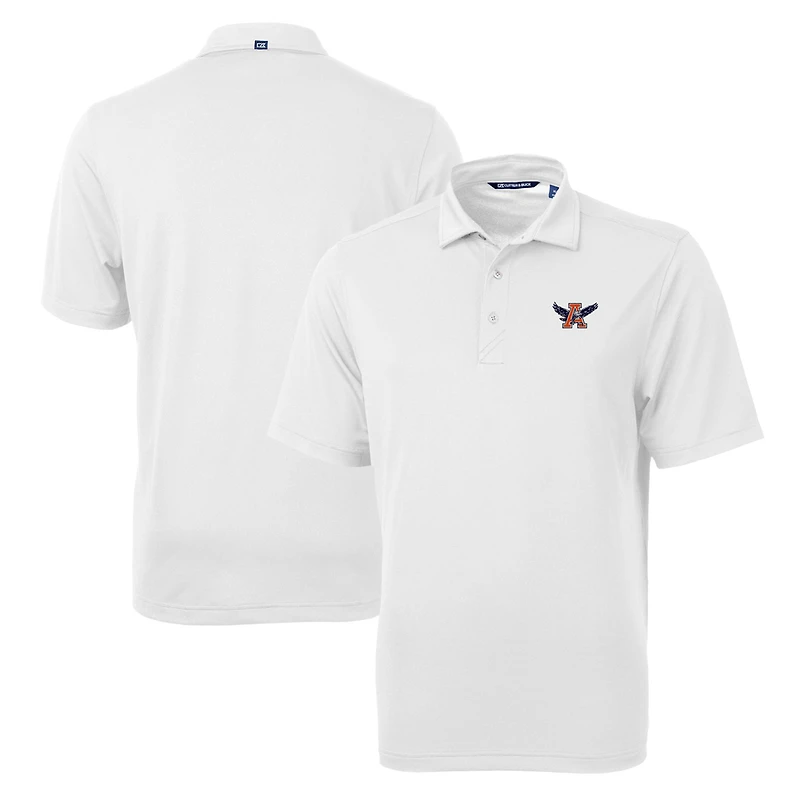 Men's Cutter & Buck Auburn Tigers Team Big & Tall Virtue Eco Pique Recycled Polo