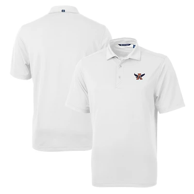 Men's Cutter & Buck White Auburn Tigers Team Big & Tall Virtue Eco Pique Recycled Polo