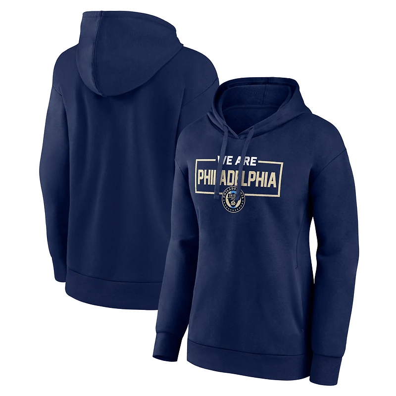 Women's Navy Philadelphia Union Team We Are Pullover Hoodie