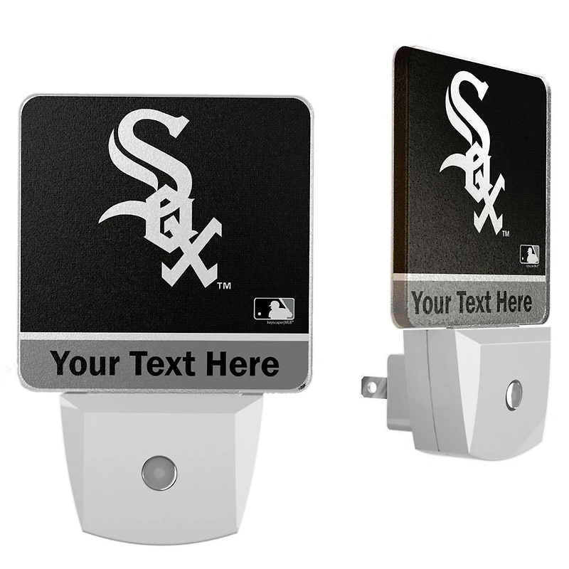 Chicago White Sox Personalized 2-Piece Nightlight Set