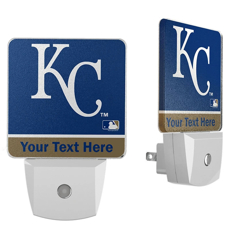 Kansas City Royals Personalized 2-Piece Nightlight Set