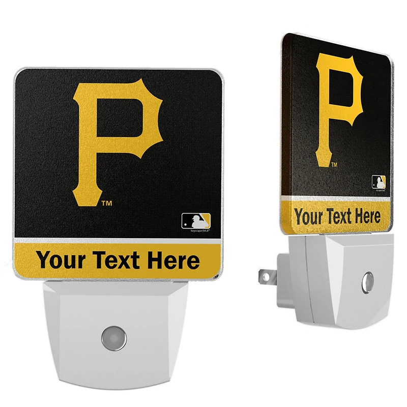 Pittsburgh Pirates Personalized 2-Piece Nightlight Set