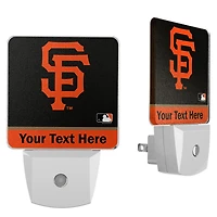San Francisco Giants Personalized 2-Piece Nightlight Set