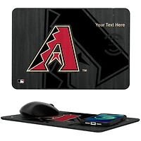 Arizona Diamondbacks Personalized Wireless Charger & Mouse Pad