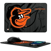 Baltimore Orioles Personalized Wireless Charger & Mouse Pad