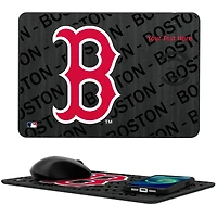 Boston Red Sox Personalized Wireless Charger & Mouse Pad