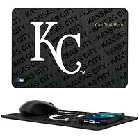Kansas City Royals Personalized Wireless Charger & Mouse Pad