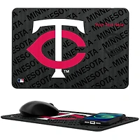 Minnesota Twins Personalized Wireless Charger & Mouse Pad