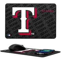 Texas Rangers Personalized Wireless Charger & Mouse Pad