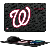 Washington Nationals Personalized Wireless Charger & Mouse Pad