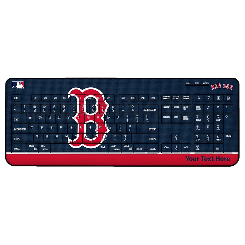Boston Red Sox Personalized Wireless Keyboard