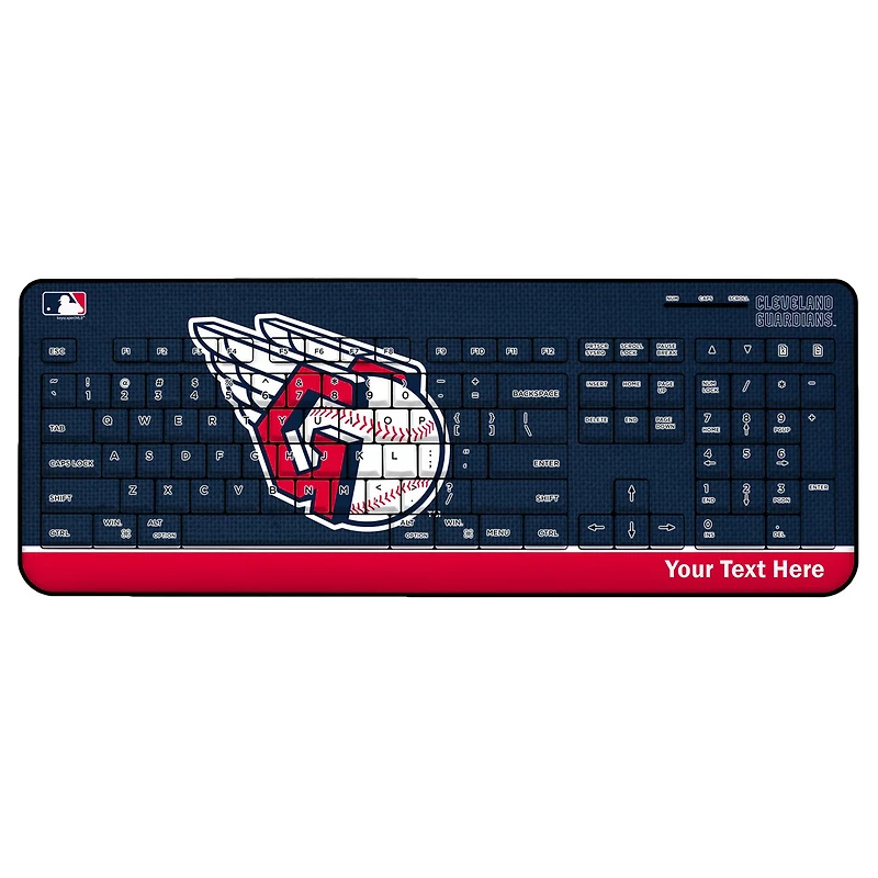 Cleveland Guardians Personalized Wireless Keyboard