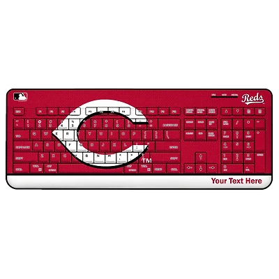 Cincinnati Reds Personalized Wireless Keyboard
