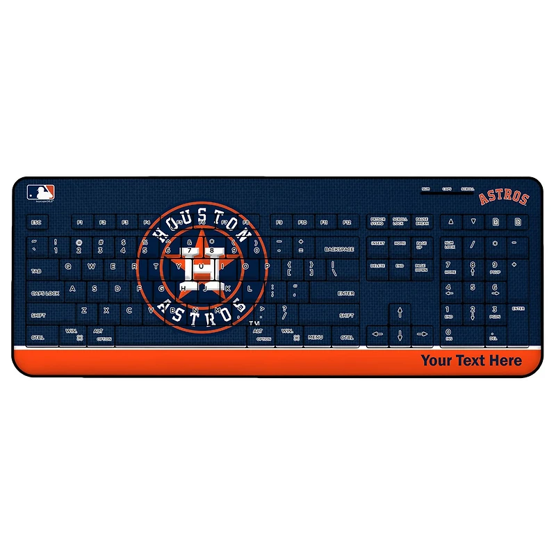 Houston Astros Personalized Wireless Keyboard