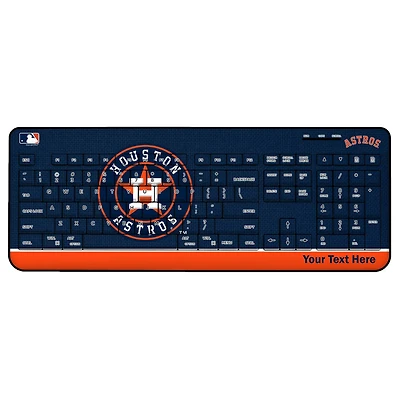 Houston Astros Personalized Wireless Keyboard