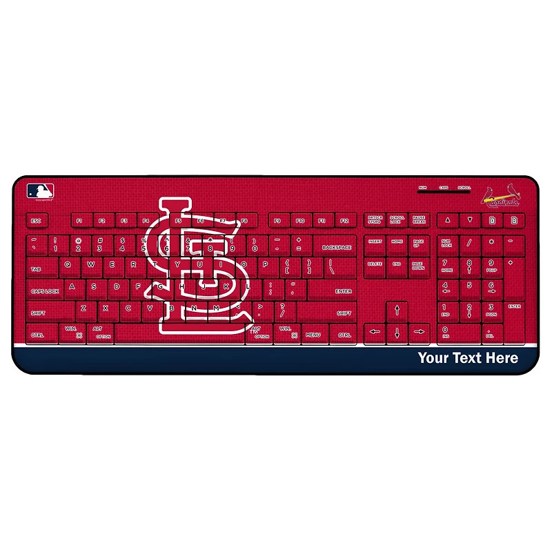 St. Louis Cardinals Personalized Wireless Keyboard
