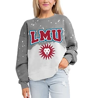 Women's Gameday Couture Gray Loyola Marymount Lions Twice As Nice Pullover Sweatshirt