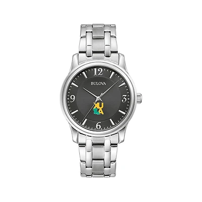 Men's Bulova Black XULA Gold Stainless Steel Corporate Collection Watch