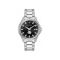 Men's Bulova Black Texas Southern Tigers Stainless Steel Classic Sport Watch