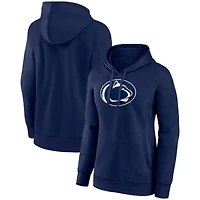 Women's Navy Penn State Nittany Lions Team Primary Logo Pullover Hoodie