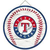 Texas Rangers 18'' x 18'' Baseball Wood Sign