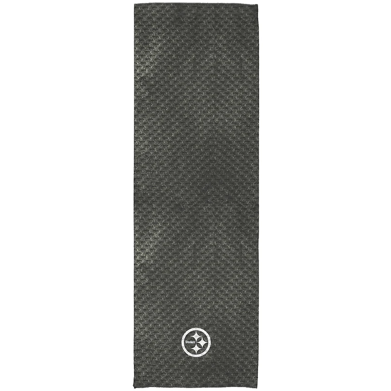 The Northwest Group Gray Pittsburgh Steelers 12'' x 40'' Cooling Towel