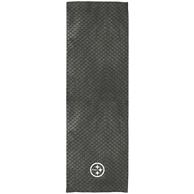 The Northwest Group Gray Pittsburgh Steelers 12'' x 40'' Cooling Towel