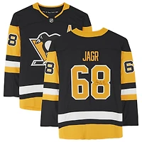Jaromir Jagr Black Pittsburgh Penguins Autographed Fanatics Breakaway Jersey