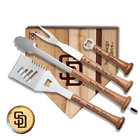 Baseball BBQ San Diego Padres 12'' Grand Slam Combo Set