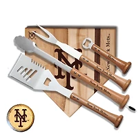 Baseball BBQ New York Mets 17'' Grand Slam Combo Set