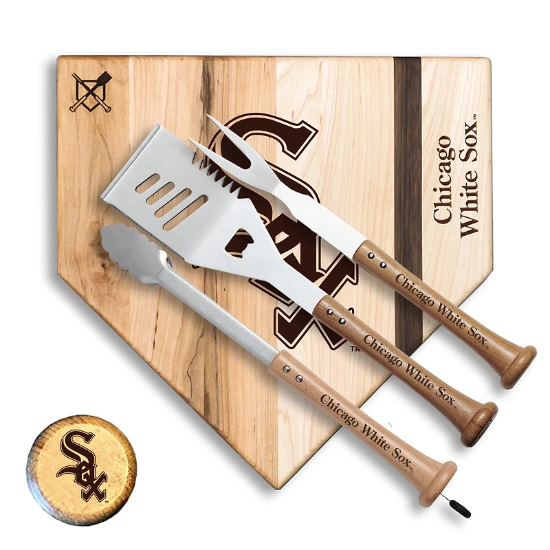 Baseball BBQ Chicago White Sox 17'' Slugger Combo Set