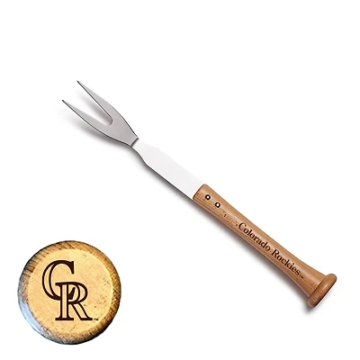 Baseball BBQ Colorado Rockies Forkball Fork