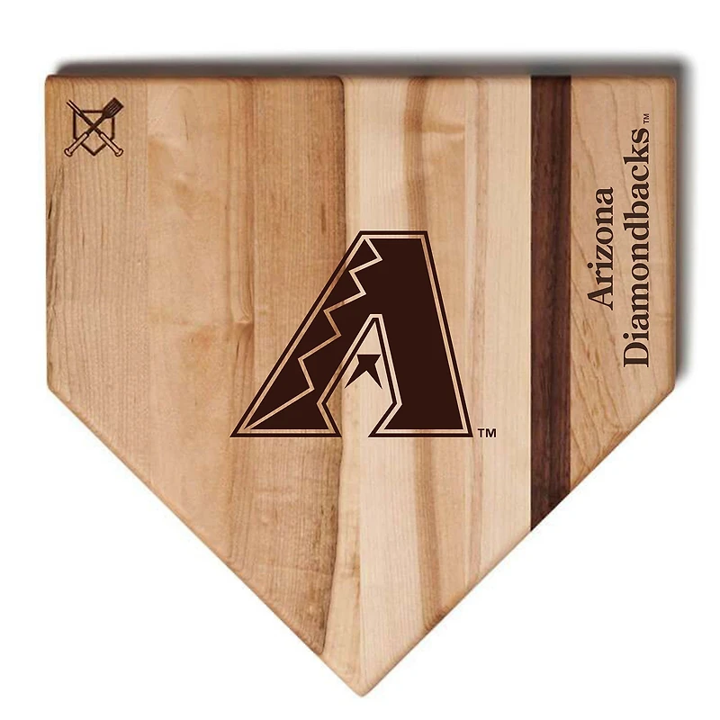 Baseball BBQ Arizona Diamondbacks 17'' x 17'' Home Plate Cutting Board